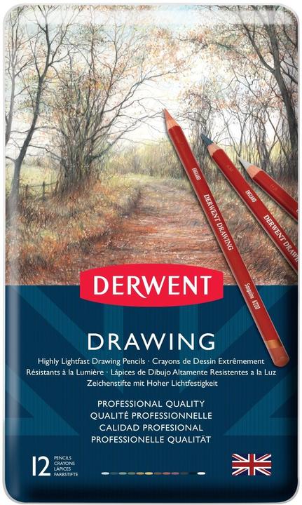 Actual product image Derwent Drawing pencil set, 12 pencils (12 x)