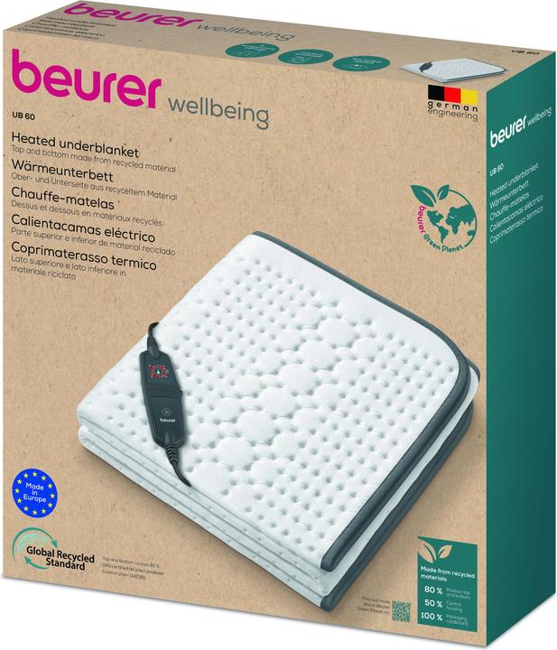 Actual product image Beurer UB 60 Green Planet (150 x 80 cm)