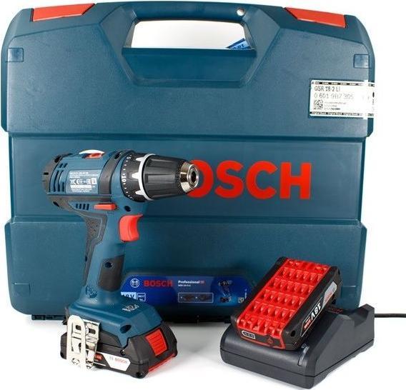 Actual product image Bosch Professional GSR 18-2-LI Set (Rechargeable battery operated)