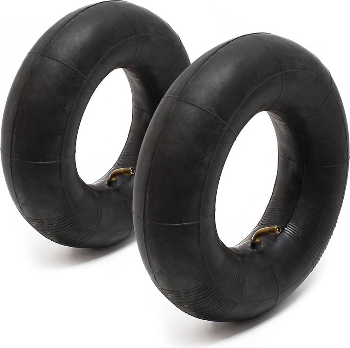 Immagine prodotto Wiltec 2x tubo d'aria per tosaerba 18x8.50-8 tubo pneumatico valvola angolare trattore da giardino (Trattorino)