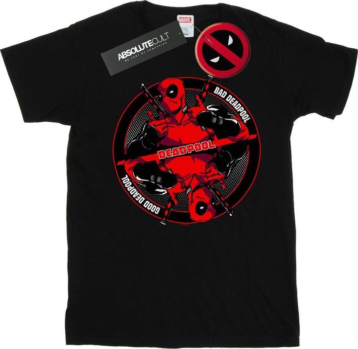 Image du produit - T-shirt DEADPOOL GOOD BAD - Femme (L)