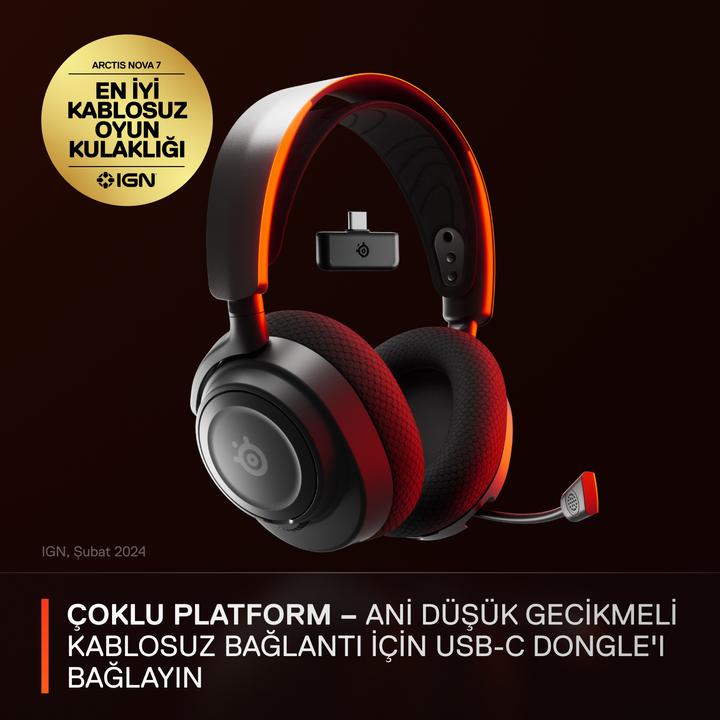 Actual product image SteelSeries Arctis Nova 7 (Wireless)