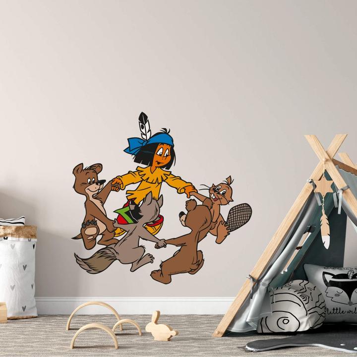 Actual product image Yakari dances with animals (30 x 29 cm)