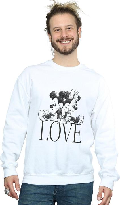 Immagine prodotto Disney Mickey And Minnie Mouse Love Felpa Uomo (XL)