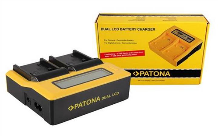 Actual product image Patona Dual LCD Charger (Charger)