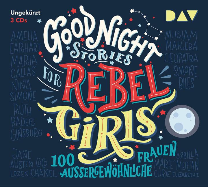 Immagine prodotto Storie della buona notte per ragazze ribelli - 100 donne straordinarie (Francesca Cavallo, Elena Favilli., Tedesco)