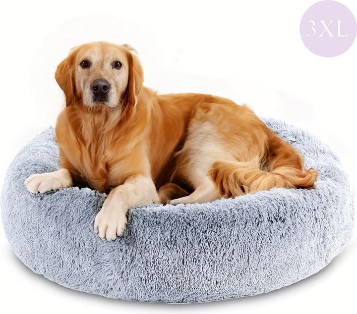 Produktbild Alopini Beruhigendes Hunde- & Katzenbett, Donut Cuddler Wärmendes Kuscheliges Weiches Rundes Bett (Hund, Katze)