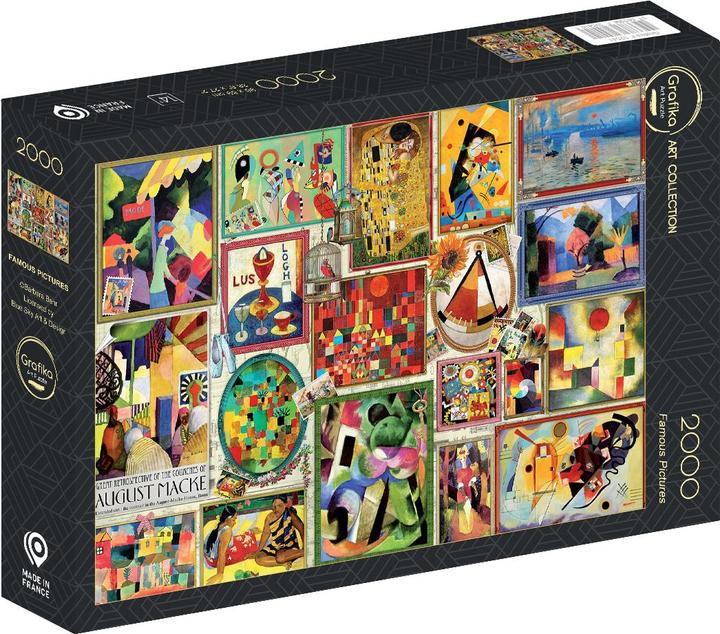 Immagine prodotto Grafika Puzzle 2000 pezzi Immagini famose (2000 pezzi)