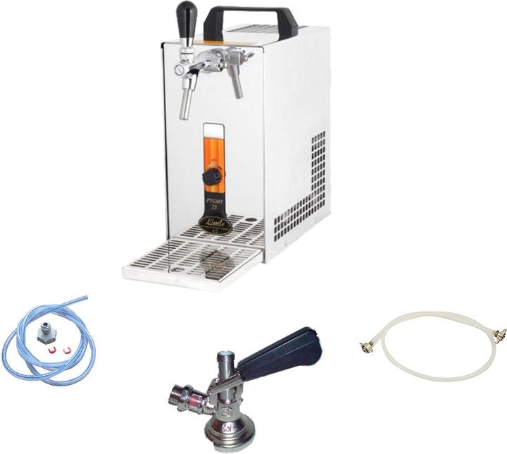 a 1 tubo, Pompa a diaframma, Testa di rubinetto KeyKeg