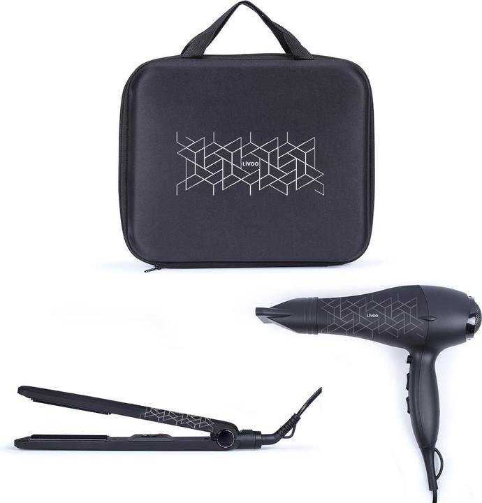 Actual product image Livoo Hair dryer and straightener gift set (Straightening iron)