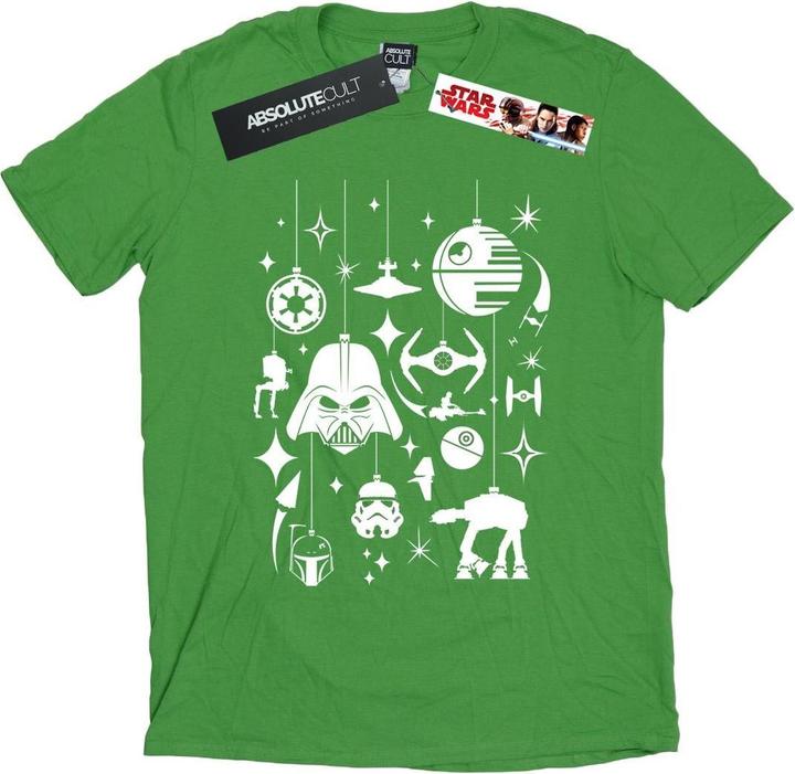 Produktbild Star Wars Christmas Decorations TShirt (L)