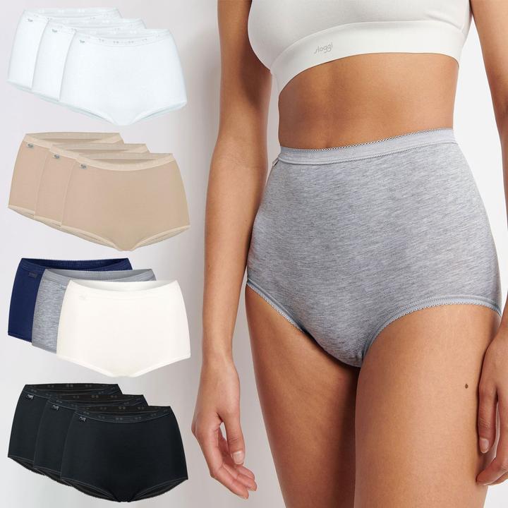 Produktbild Sloggi Basic+ Maxi Slip (58, 3er Pack)