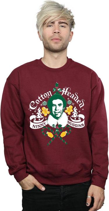 Immagine prodotto Elf Cotton Headed Ninny Muggins Felpa Uomo (XXL)