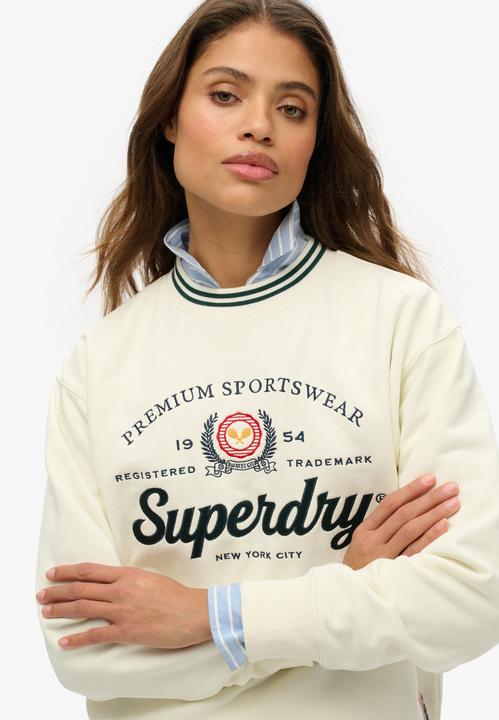 Produktbild Superdry COUNTRY CLUB LOOSE CREW Dames Trui (16)