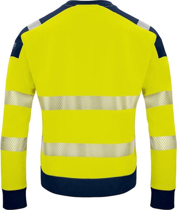 Actual product image Projob Mens Hi-Vis Sweatshirt (L)