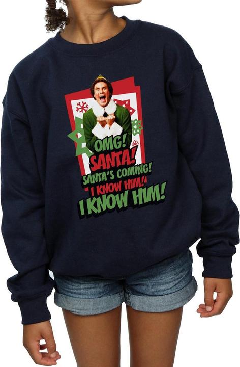 Immagine prodotto Elf OMG Santa Felpa Ragazze (116)