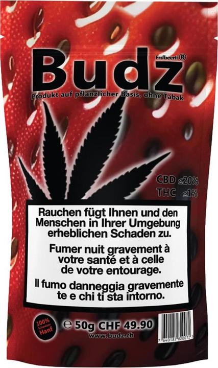 Budz Strawberries 50gr. (50 g, Outdoor)