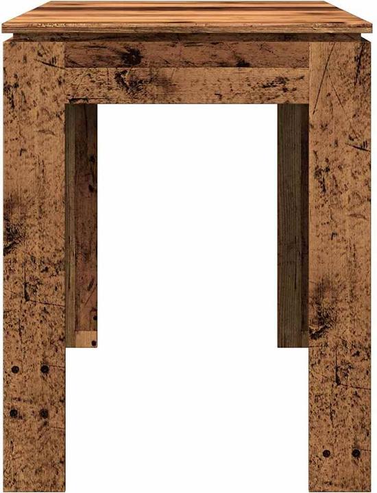 Actual product image VidaXL Esstisch Altholz-Optik 120x60x76 cm Holzwerkstoff (120 x 60 x 76 cm)
