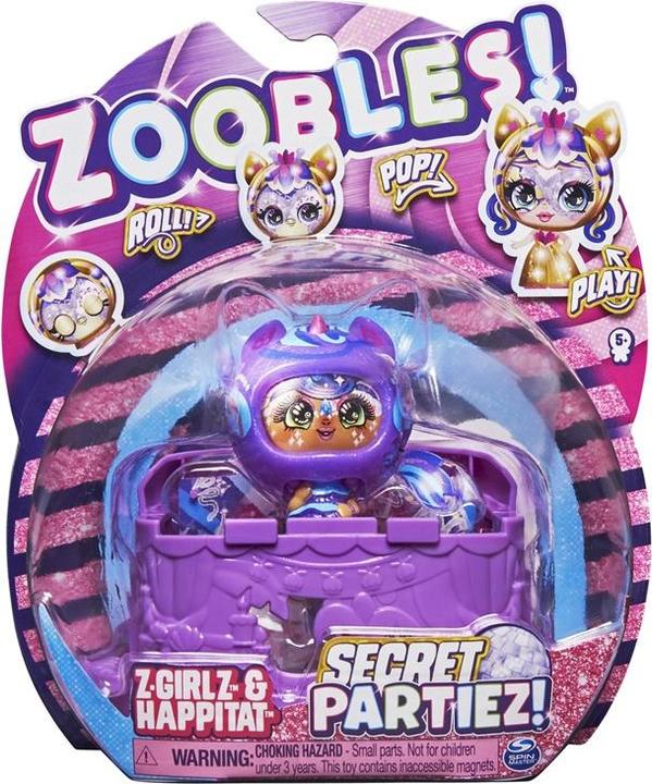 Produktbild Zoobles figure Girls Secret Partiez, 2 serie, assort., 6061945