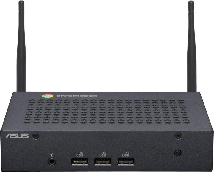 Produktbild ASUS CHROMEBOX CF40-BC012UN (Celeron N4500 Fanless, 64GB eMMC, WiFi6, BT, HDMI, DP, VESA, ChromeOS) (Intel Celeron N4500, 64 GB)