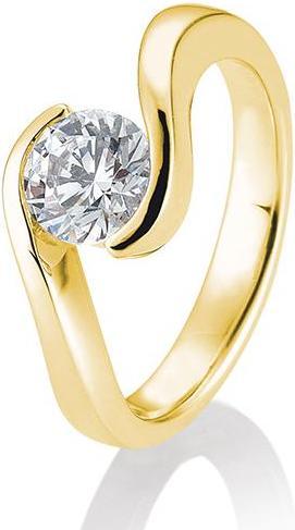 Produktbild Breuning Ring Schwung 0,80-1,50 ct. (48, 585/14 K Gold)