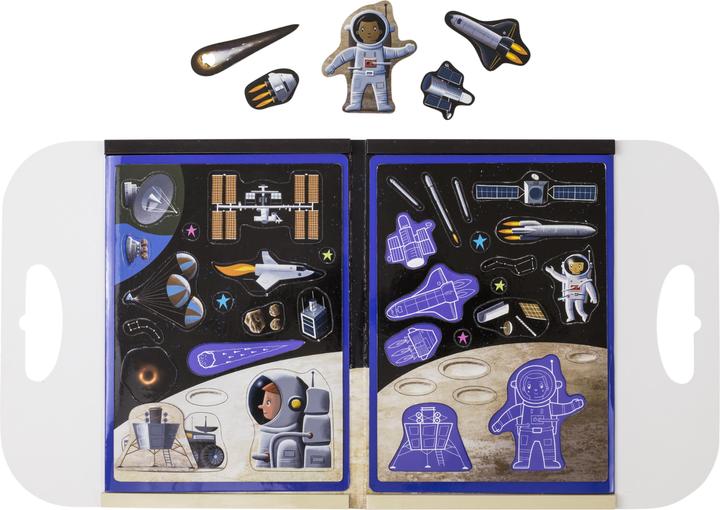 Actual product image Selecta Spielzeug Magna Carry – Space Explorer Magnetbuch