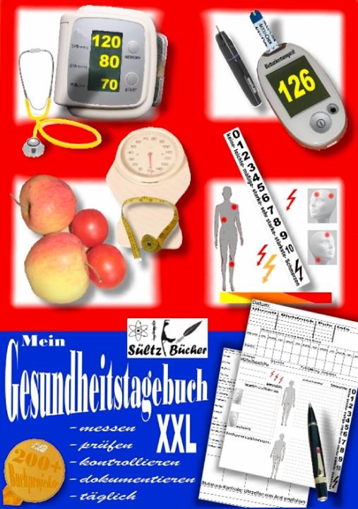 Image du produit Mein Gesundheitstagebuch XXL - messen - prfen - kontrollieren - dokumentieren - tglich - Tagebu