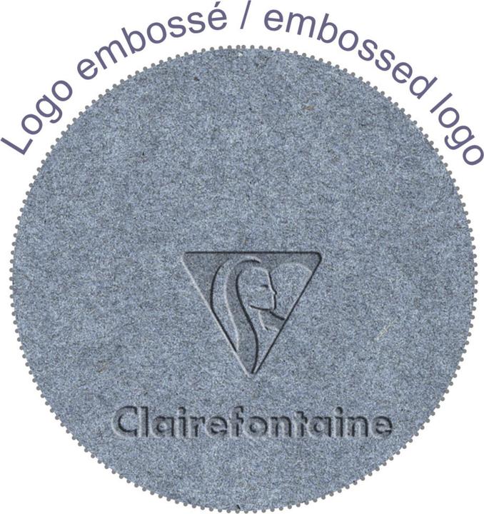 Actual product image Clairefontaine Notebook jeans (A4, Lined, Hardcover)