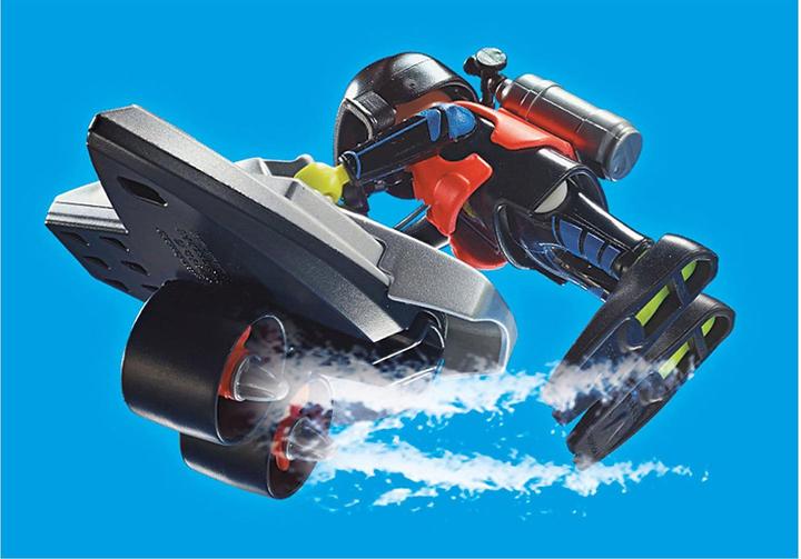 Image du produit Playmobil détresse en mer : un scooter de plongée dans une opération de sauvetage (70145, Playmobil City Life)