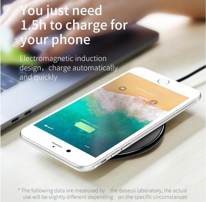 Produktbild Baseus Qi Wireless Charger Leder