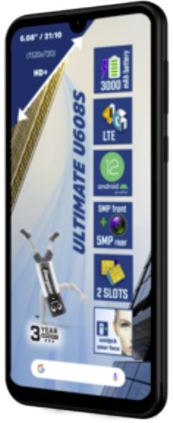 Immagine prodotto Energizer U608S 4G NERO (32 GB, Nero, 6.08", Doppia SIM, 5 Mpx, 4G)