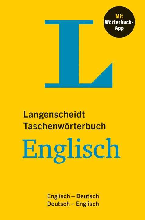 Label énergétique Langenscheidt Taschenwörterbuch Englisch (Allemand, Anglais, 2023)