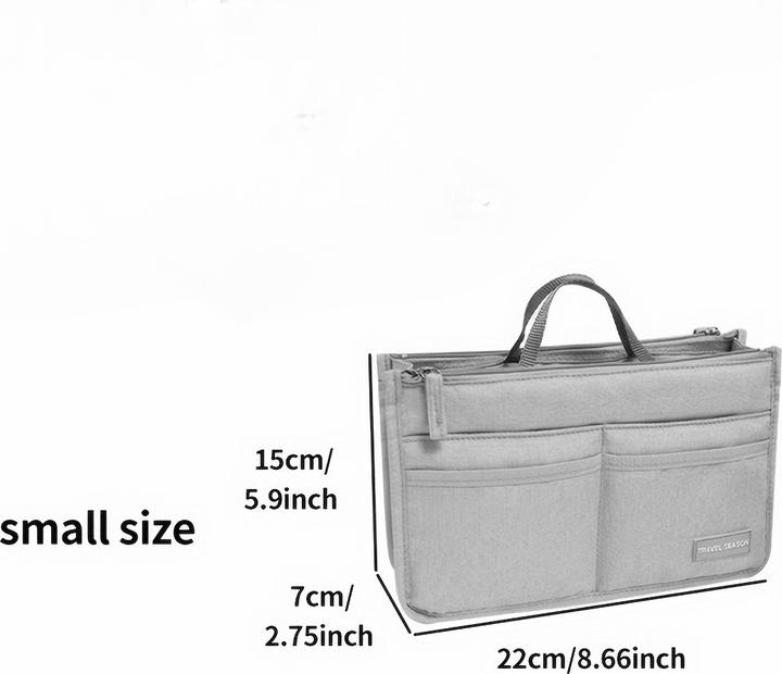 Actual product image Only-Bags.Store Multifunctional & portable storage bag with double zips, large capacity