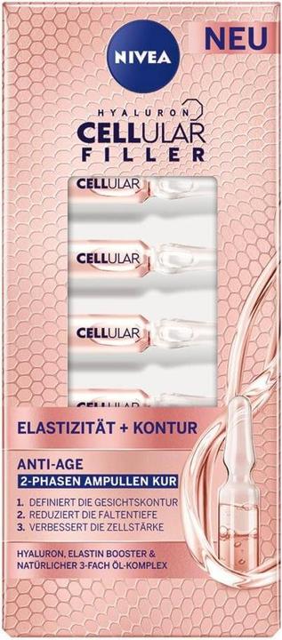 NIVEA Cellular Filler Elastizität + Kontur 2-Phasen Ampullen Kur (8.40 ml)