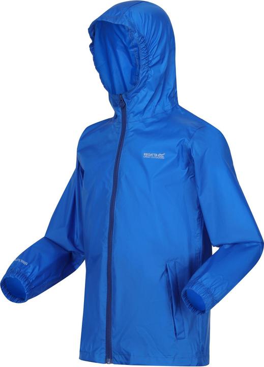 Actual product image Regatta Great Outdoors Childrens/Kids Pack It Jacket III Waterproof Packaway Black (128)