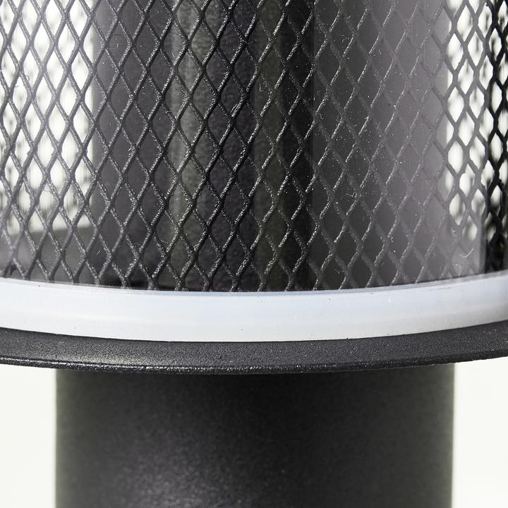 Image du produit Brilliant Detroit Borne d'éclairage extérieur 40cm noir mat métal/plastique 1x A6 (E27, IP44)