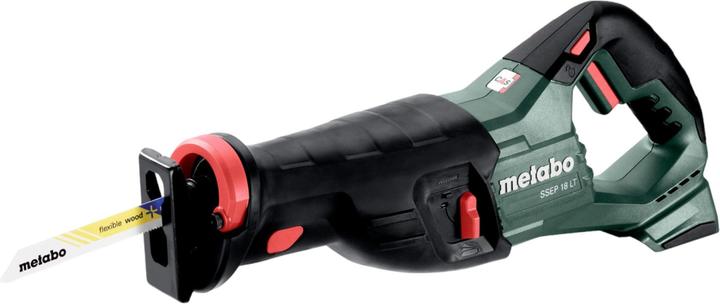 Säbelsägeblatt für Holz und Metall, Akku-Säbelsäge SSEP 18 LT, metaBOX 165 L