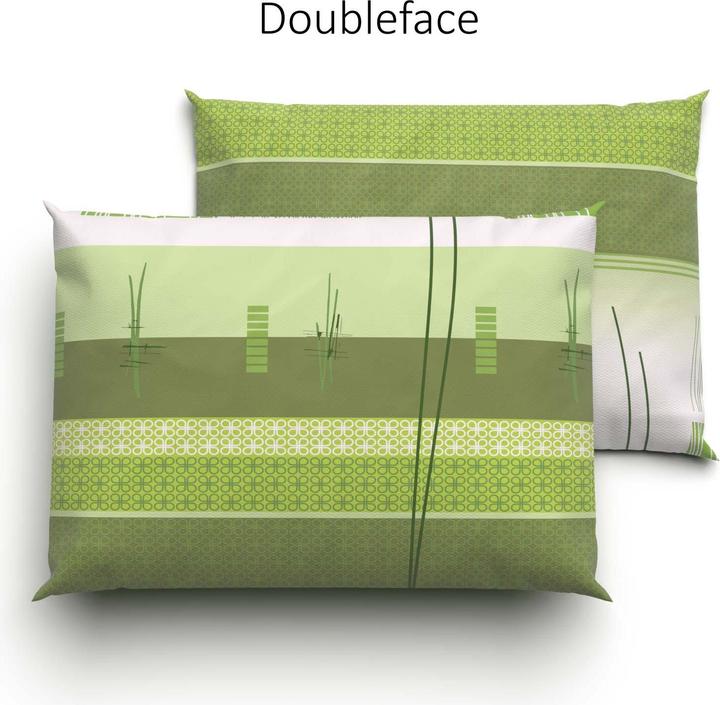 Produktbild Lotus Bettwaren Bettwäsche Jersey Amalfi grün (Kopfkissenbezug, 50 x 70 cm)