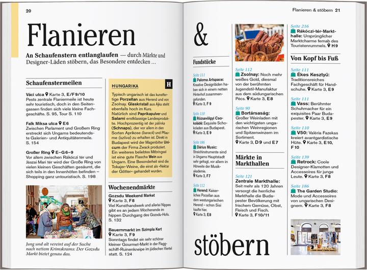 Produktbild Reise-Taschenbuch Reiseführer Budapest (Deutsch, Matthias Eickhoff, 2024)