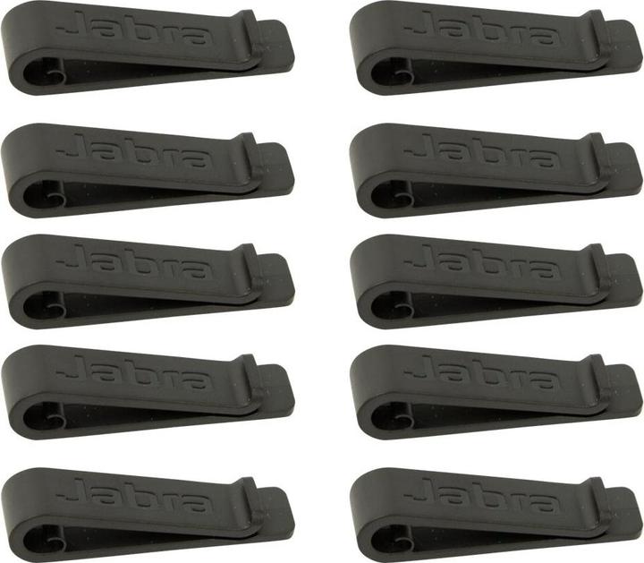 Image du produit GN Netcom JABRA Pince à vêtements BIZ 2300, paquet de 10
