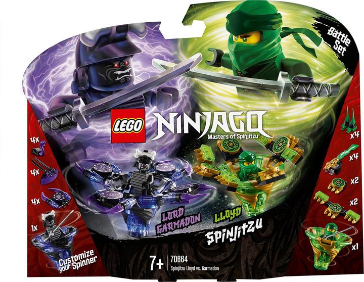 Actual product image LEGO Lloyd v. Garmadon Spinjitzu (70664, LEGO Ninjago)