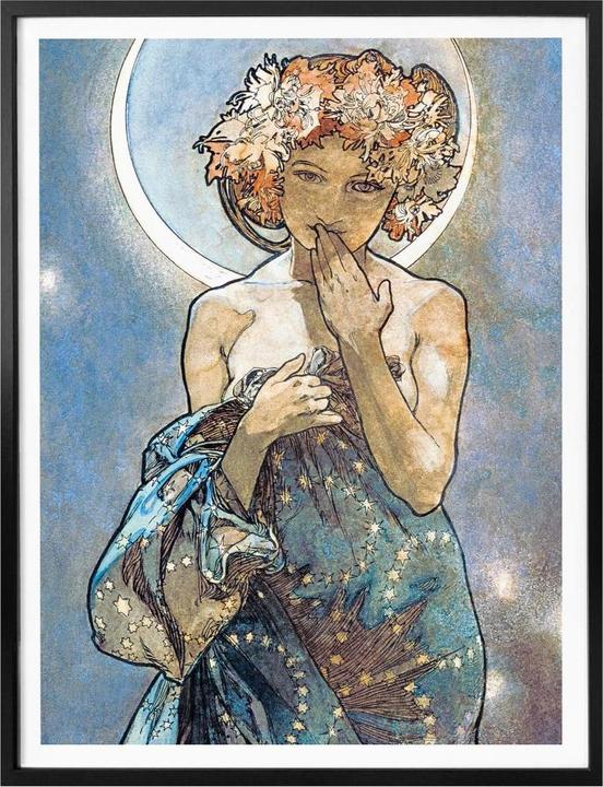 Image du produit Trenddeko Étoiles : la lune (24 x 30 cm)