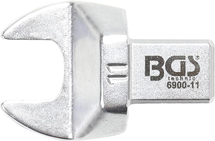 BGS Open-End Push Fit Spanner 11 mm Square Size 9 x 12 mm (11 mm)