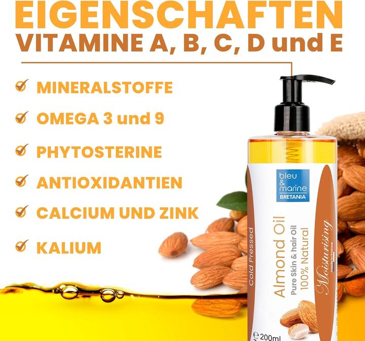 Produktbild Bleu & Marine Bretania Natürliches Mandel-Massage-Öl (5000 ml)