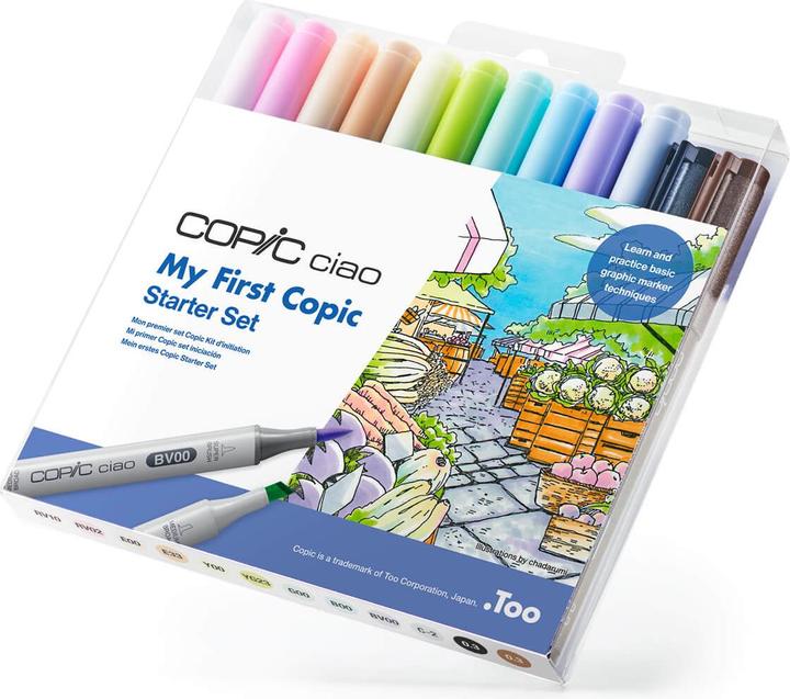 Produktbild Copic Marker ciao "My First Starter Set" (Mehrfarbig, 12 x)