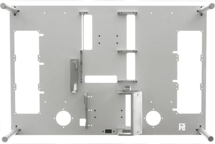 Image du produit Creative Solutions For Gamers CSFG The Crow boîtier mural - blanc (ATX)