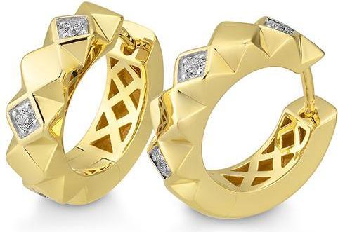 Image du produit Breuning BIJOUX DE L'OREILLE - BRILLE. 0,21 Ct. H/si (Or 750/18 K)