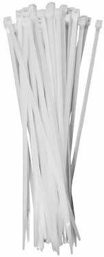 Actual product image Con:P 50 cable ties transparent (50 pcs.)