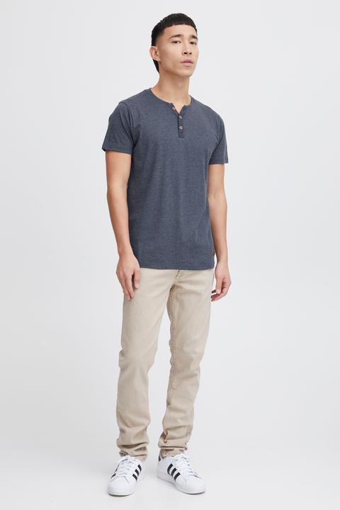 Immagine prodotto Solid Volker T-Shirt A Maniche Corte Maglietta Da Uomo Con Collo Grandad (XXL)