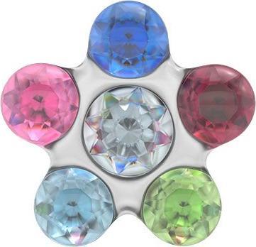 Image du produit Studex Sensitive Boucles d'oreilles Daisy cristal arc-en-ciel (Acier inoxydable)